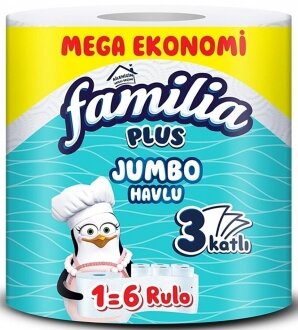 Familia Plus Jumbo 1=6 Kağıt Havlu Kağıt Havlu kullananlar yorumlar
